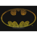 Men's Batman Distressed Classic Logo  Adult T-Shirt