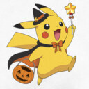 Men's Pokemon Halloween Pikachu Wizard  Adult Sweatshirt