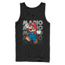 Men's Nintendo Super Mario Jump  Adult Tank Top