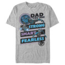 Men's Marvel Black Panther Dad You are Strong Smart Fearless  Adult T-Shirt