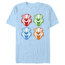 Men's ICEE Bear Colorful Faces  Adult T-Shirt