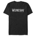 Men's Wednesday Simple Logo  Adult T-Shirt