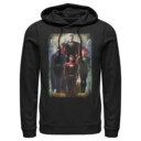 Men's Justice League Hero Artistic Poster  Adult Pull Over Hoodie