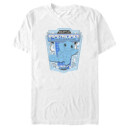 Men's Pokemon Squirtle Metallic Badge  Adult T-Shirt