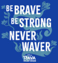 Men's Raya and the Last Dragon Be Brave Be Strong Never Waver  Adult T-Shirt