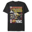 Men's Minions: The Rise of Gru Unleashed and Unhinged Poster  Adult T-Shirt