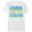 Men's Monsters Inc Gimme Your Best Scream  Adult T-Shirt