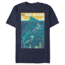 Men's Luca Isola Del Mare Poster  Adult T-Shirt