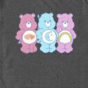 Men's Care Bears Bear Trio  Adult T-Shirt
