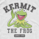 Men's The Muppets Kermit 1955 Collegiate  Adult Tank Top