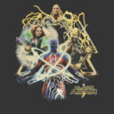 Men's Black Adam Ready to Fight  Adult T-Shirt