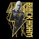 Men's Black Adam Bolt Antihero  Adult T-Shirt