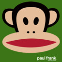 Men's Paul Frank Small Julius Left Chest  Adult T-Shirt