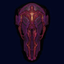 Men's Marvel Eternals Kro Stained Glass  Adult T-Shirt