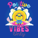 Men's Minions: The Rise of Gru Stuart Positive Vibes Only  Adult T-Shirt