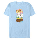 Men's Pui Pui Molcar Potato Shiromo and Choco Stack  Adult T-Shirt