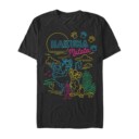 Men's Lion King Retro Neon Trio  Adult T-Shirt