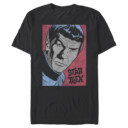 Men's Star Trek: The Animated Series Spock Comic Poster  Adult T-Shirt