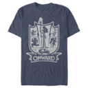 Men's Onward Character Icon Crest  Adult T-Shirt