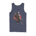 Men's Star Wars: The Mandalorian Dusty Sunset  Adult Tank Top