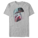 Men's Star Wars: The Mandalorian Helmet Reflection  Adult T-Shirt