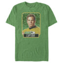 Men's Star Trek St. Patrick's Day Lucky Captain Kirk  Adult T-Shirt