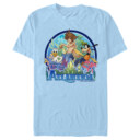 Men's Kingdom Hearts 1 Mermen Friends From Atlantica  Adult T-Shirt