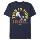 Men's Yahtzee Retro How I Roll  Adult T-Shirt