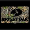 Men's Mossy Oak Black In the Woods Logo  Adult T-Shirt