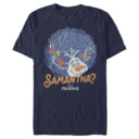 Men's Frozen 2 Olaf Samantha  Adult T-Shirt