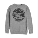Men's Star Wars The Last Jedi Millennium Falcon Battle  Adult Sweatshirt
