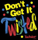 Men's Twister Twisted Dots  Adult T-Shirt