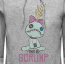 Men's Lilo & Stitch This is Scrump  Adult Pull Over Hoodie