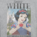 Men's Snow White and the Seven Dwarves Don't Take Apples From Strangers Poster  Adult Sweatshirt