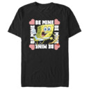 Men's SpongeBob SquarePants Cupid Be Mine  Adult T-Shirt
