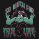 Men's The Little Mermaid Ursula So Much For True Love  Adult Long Sleeve Shirt