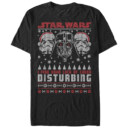 Men's Star Wars Ugly Christmas Lack Of Cheer Disturbing  Adult T-Shirt