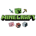 Men's Minecraft Icons Logo  Adult T-Shirt