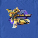 Men's Transformers: EarthSpark Bumblebee Badge  Adult T-Shirt