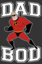 Men's The Incredibles Mr. Incredible Dad Bod  Adult T-Shirt