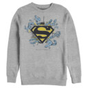 Men's Superman Logo Broken Chain  Adult Sweatshirt