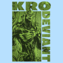 Men's Marvel Eternals Kro Deviant Green  Adult T-Shirt