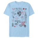 Men's Cruella Rebel Icons  Adult T-Shirt