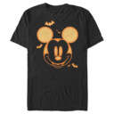 Men's Mickey & Friends Halloween Pumpkin Face  Adult T-Shirt