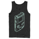 Men's Nintendo Diagram Game Boy  Adult Tank Top