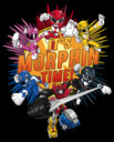 Men's Power Rangers It's Morphin Time Blast  Adult T-Shirt