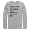 Men's Doritos Flavors Stack  Adult Long Sleeve Shirt