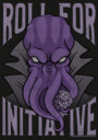 Men's Dungeons & Dragons Illithid Roll for Initiative  Adult Long Sleeve Shirt