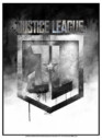 Men's Zack Snyder Justice League Boxed Badge Logo  Adult T-Shirt