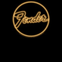 Men's Fender Neon Logo  Adult Sweatshirt